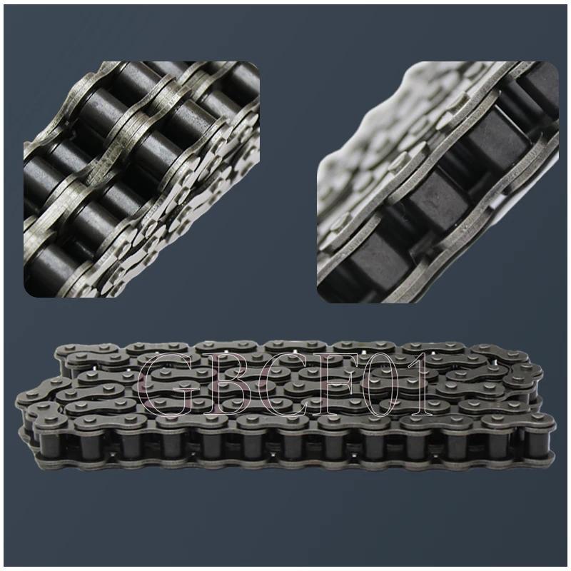 Industrial Transmission Roller Chain, Double Row Sizes: 04C 06B 06C 08A 08B 10A 10B 12A 16A 16B Mach
