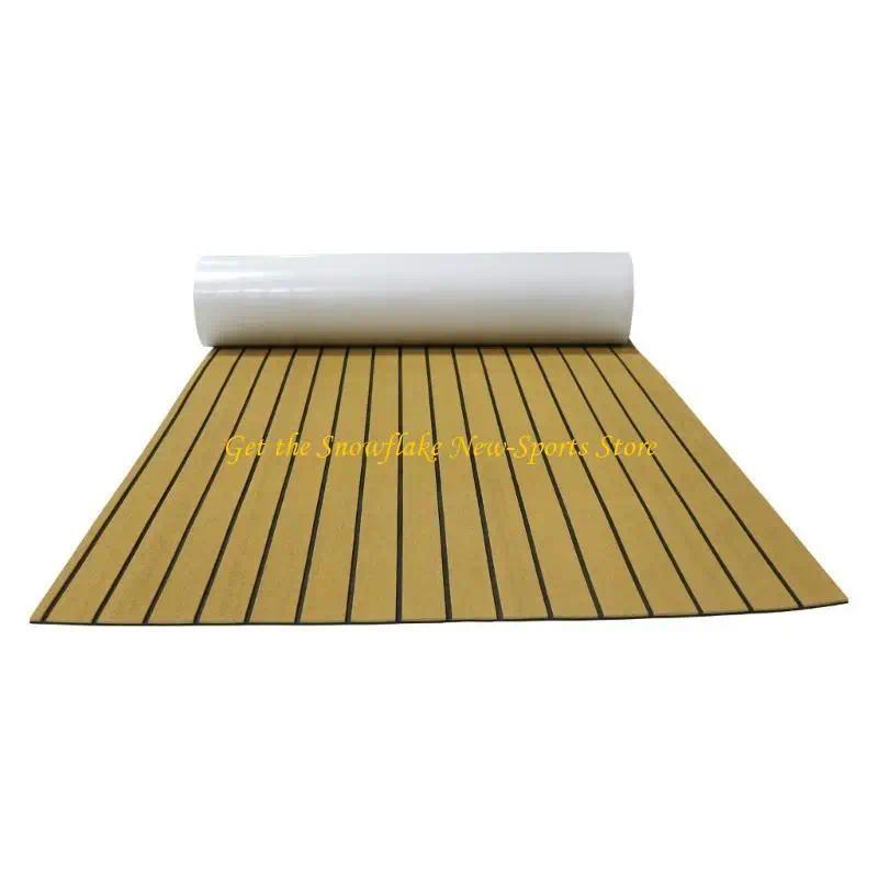 E56D EVA Foam Boat Flooring Decking Sheet Self-Adhesive Non-Slip Marine Flooring Mat