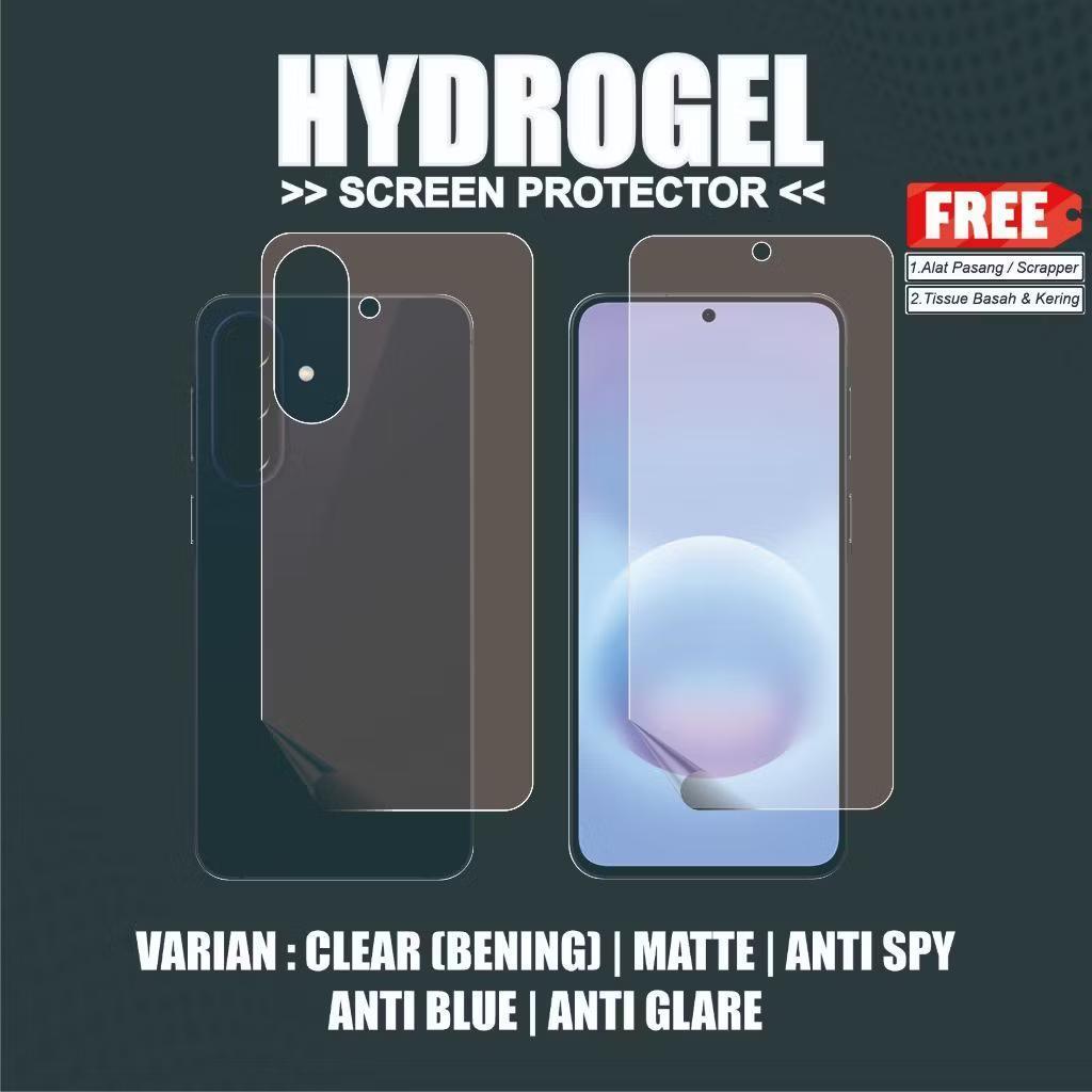 [UNLOCK FINGER PRINT] Anti Gores Hydrogel For iPhone 17 Promax 17 Air 16 Plus 15 Pro 14 Pro 13 Mini 