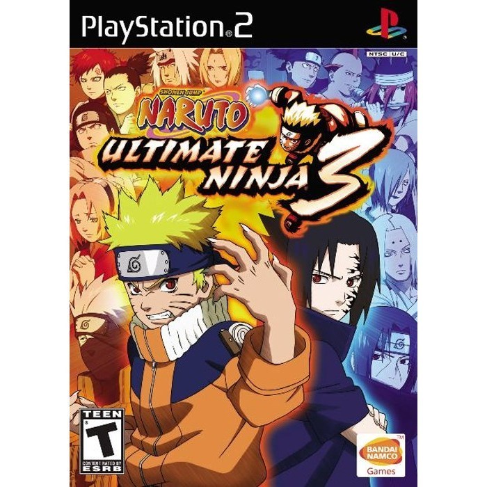 DVD Game PS2 - Naruto Ultimate Ninja 3