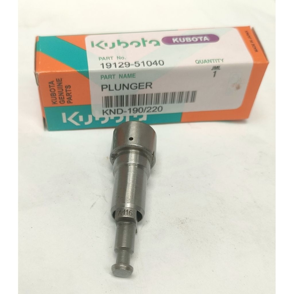 Plunyer Plunger KND190 KND220 KND250 Kubota Diesel A116 Sparepart Mesin Solar