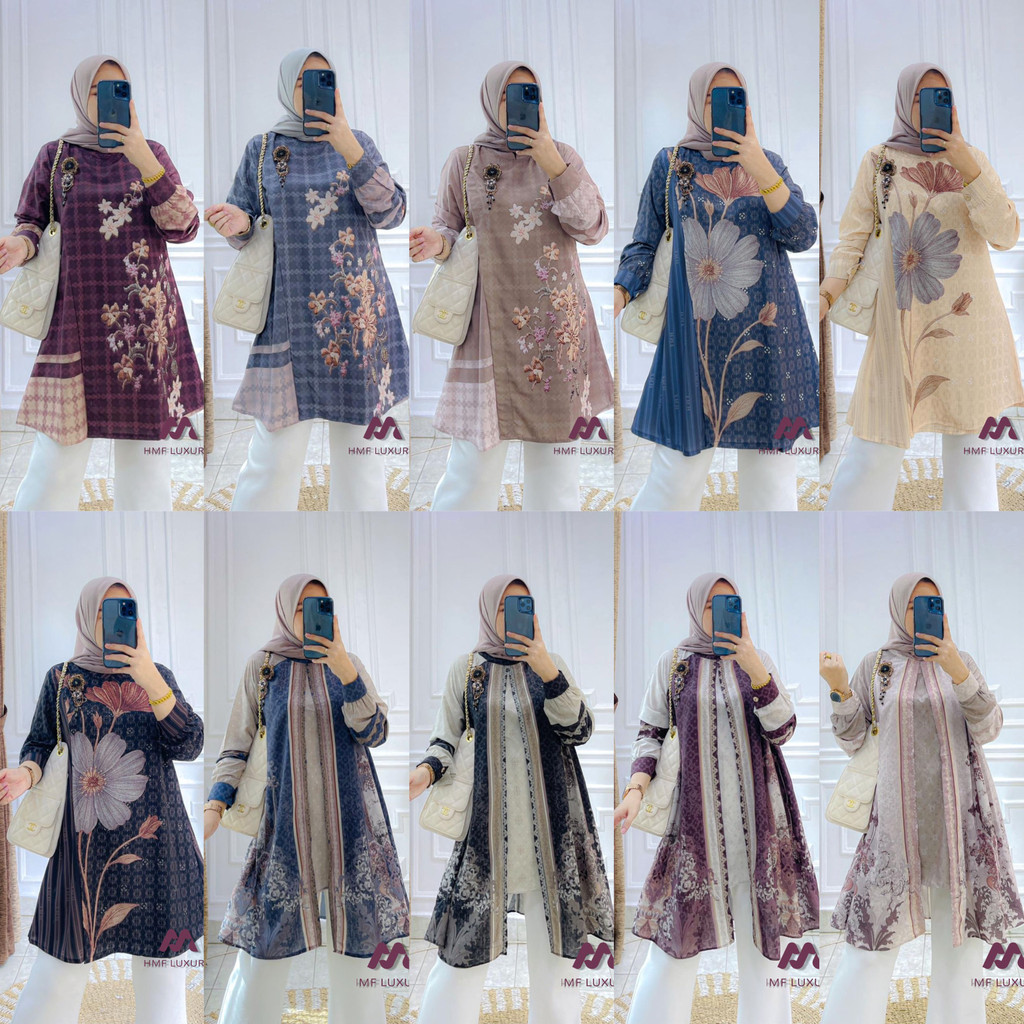 HMF ANGGUN TUNIC TUNIK BY HMF LUXURY