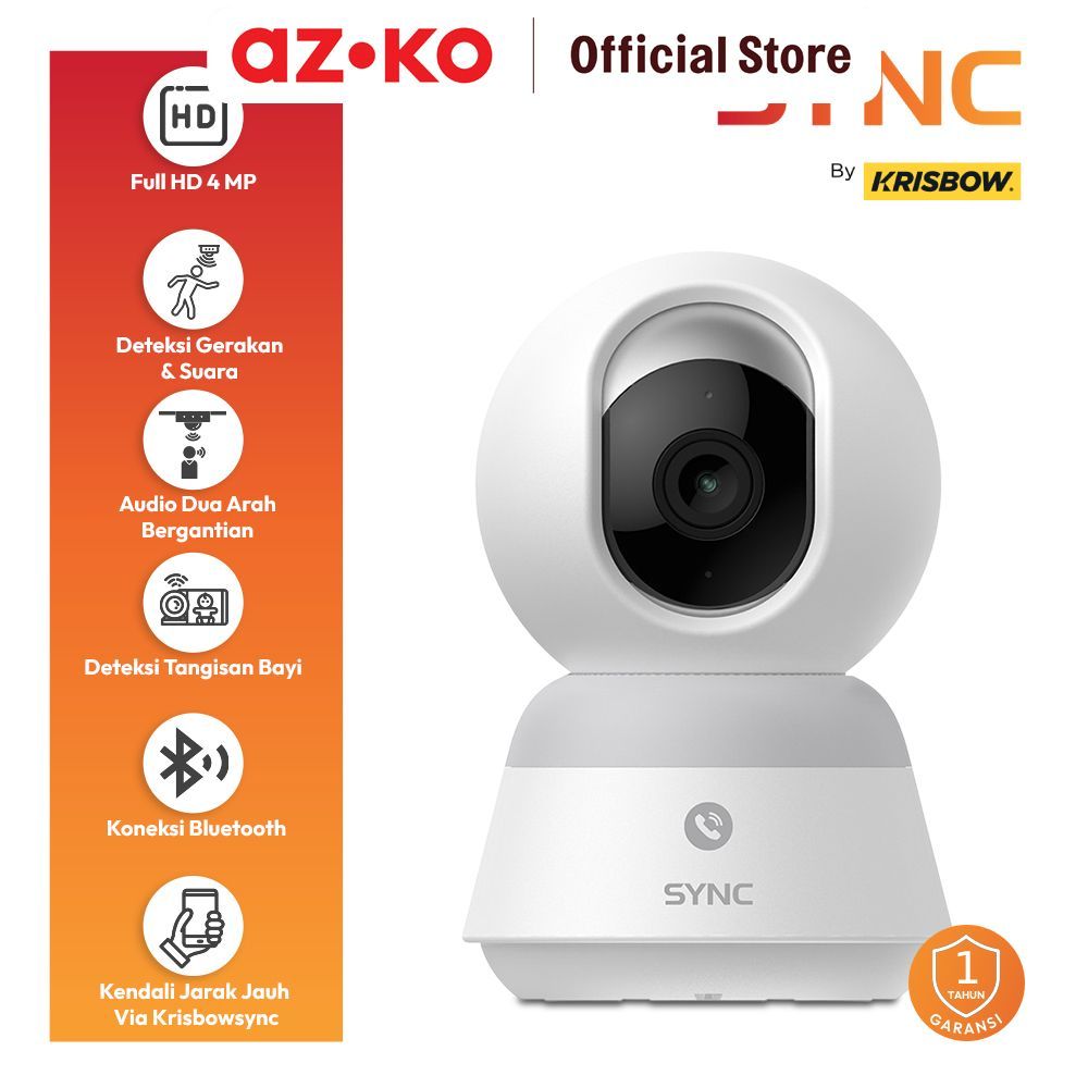 azko Sync Smart IP Camera Wifi PT Speed Z12B Kamera IP