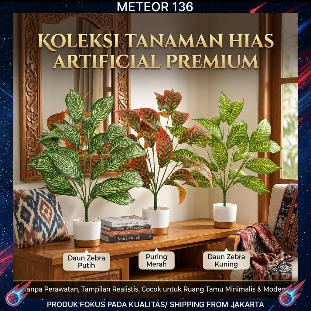 Tanaman Hias Artificial Tanaman Plastik Murah Awet Tanpa Perawatan Pajangan Rumah Minimalis Dekorasi
