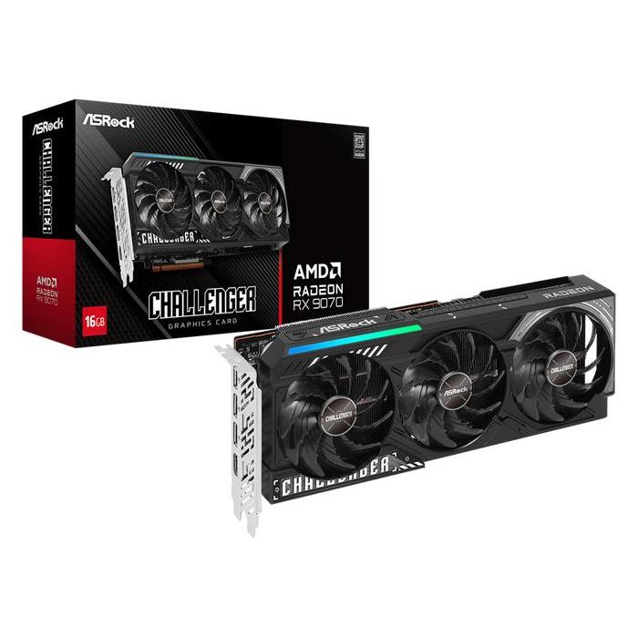ASRock Radeon RX 9070 Challenger 16GB GDDR6 | RX9070 CL 16G