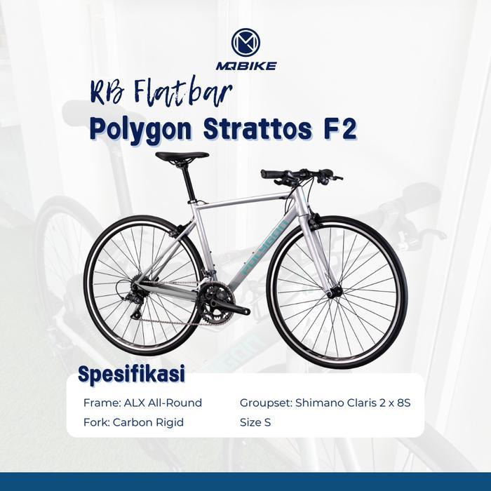 MQ BIKE | POLYGON STRATTOS F2 ROADBIKE FLATBAR STRATTOS F2 - S