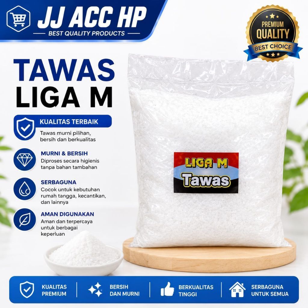 TAWAS BUBUK / KRISTAL PUTIH LIGA M / TAWAS PEMBERSIH AIR