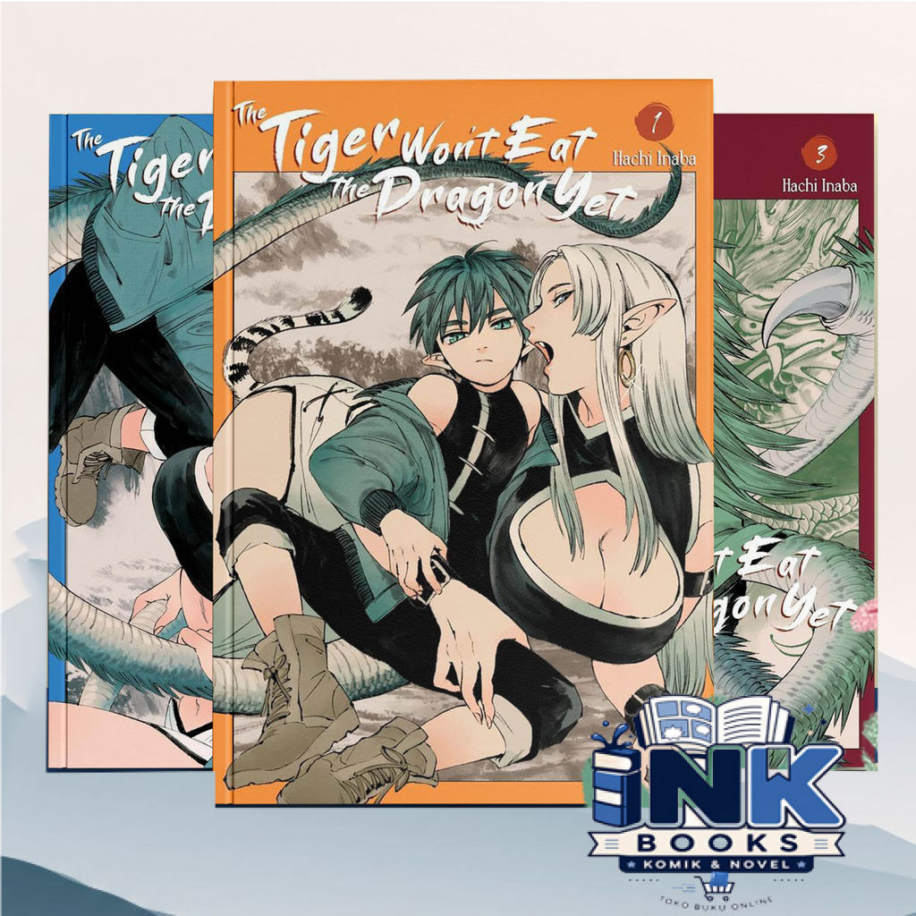 Manga - The Tiger Won't Eat the Dragon Yet, Vol. 1-4 ( Komik Manga ) by Hachi Inaba - INK