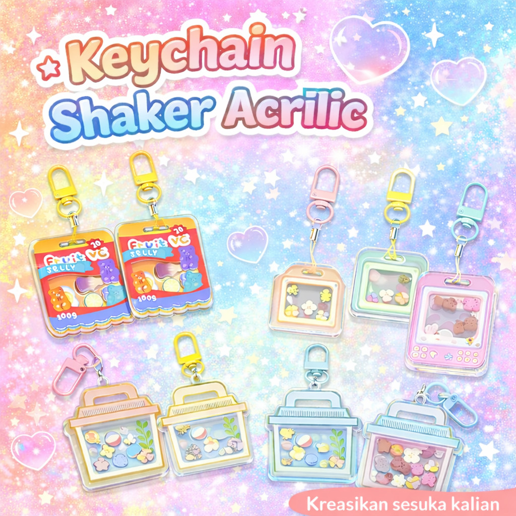 KEYCHAIN SHAKER CUSTOM