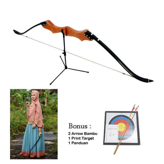 FLASH Meanders Bow Kuat Standar Panahan Riser 50SALE
