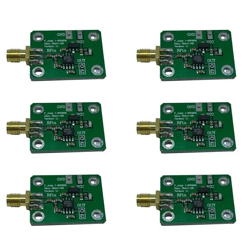 [AAAE 2026] 6X AD8307 RF Power Meter Logarithmic Detector Power Detection 1-600Mhz RF Detector Power