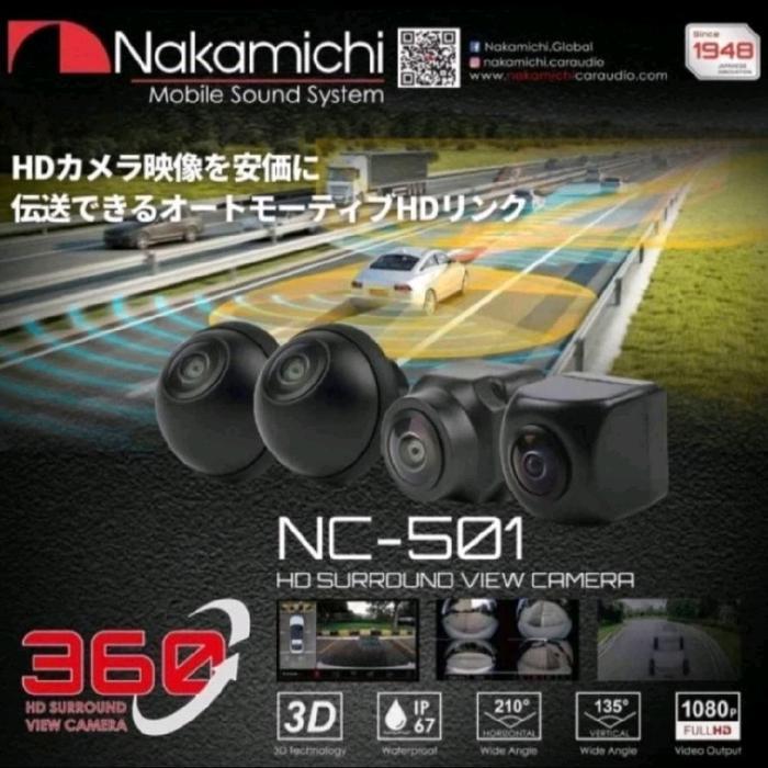 Kamera 360 nakamichi nc-501 camera 360 nakamichi nc501