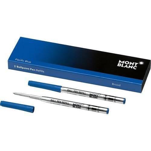 refill ballpoint montblanc blue board