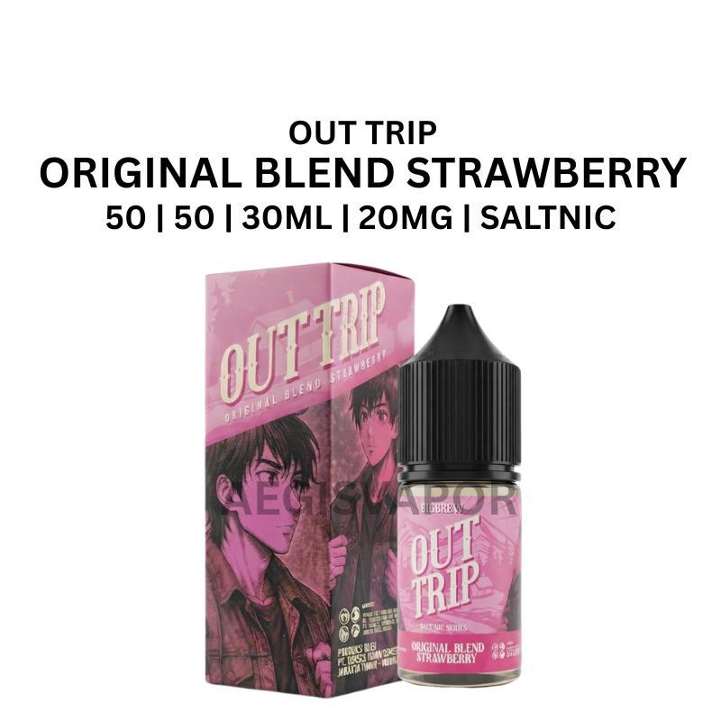 Out Trip Original Blend Strawberry 30ml 20mg Saltnic