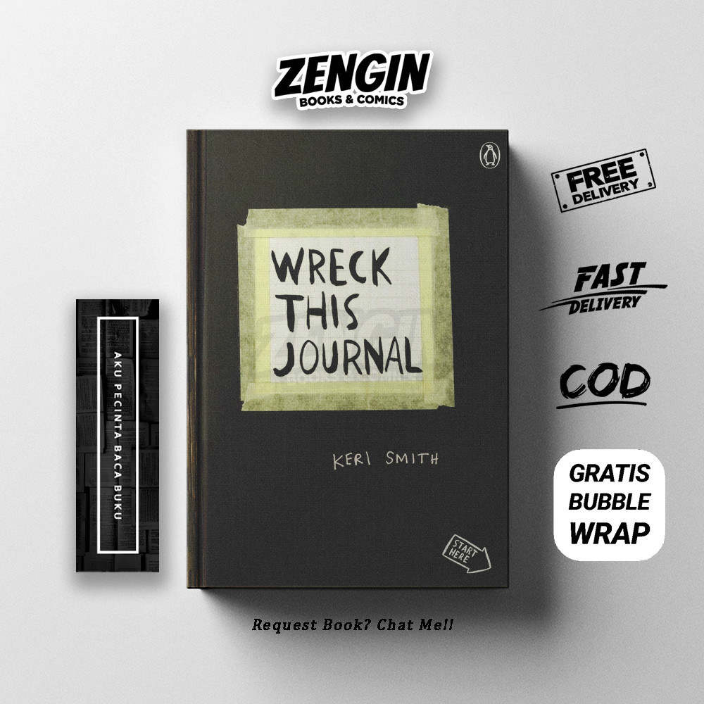 Wreck This Journal by Keri Smith - English