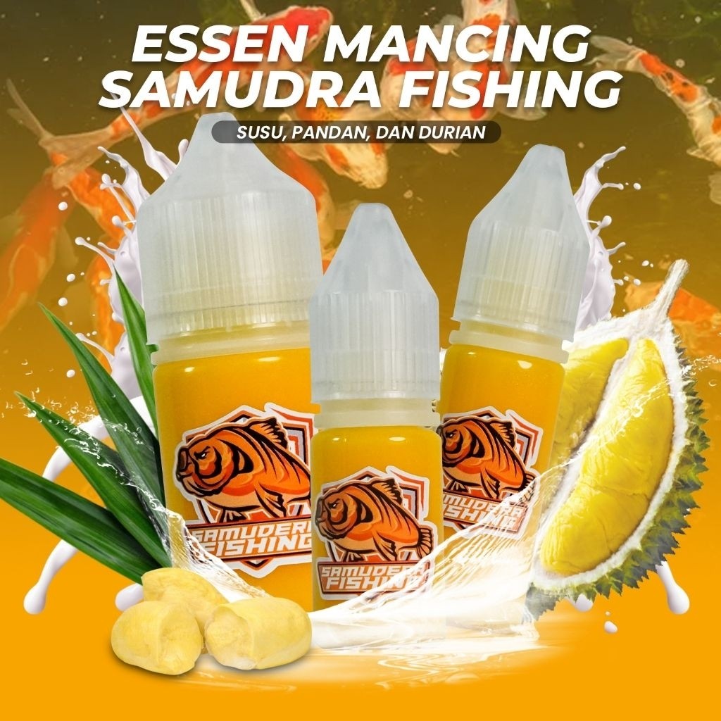 Promo Terlaris Essen Ikan Pancing PROMO - Essen SF Samudera Fishing Terbaru Oplosan Susu Pandan Duri