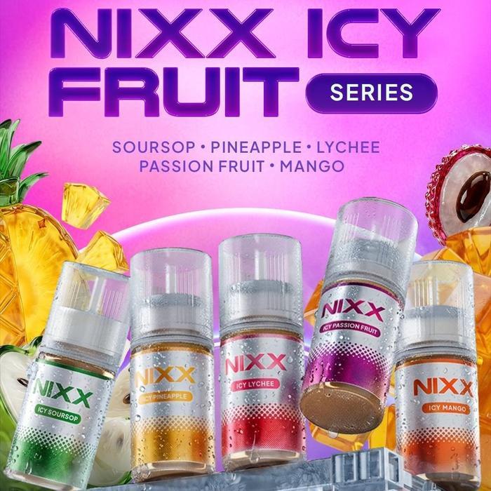 Nixx Icy Pineapple Salt Nic 30mL by JVS x Raffi Ahmad - Liquid Nixx
