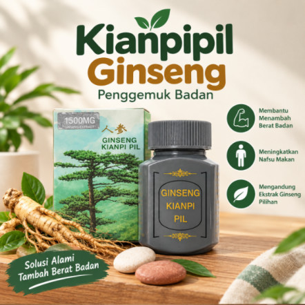 WISDOM !!! ORIGINAL KIANPI PILL) KIANPI ORIGINAL TERLARIS GINGSENG KIANPI PIL Kapsuma Ginseng Kianpi
