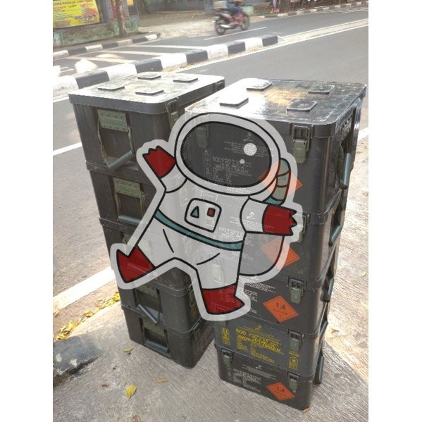 Box Kotak Plastik Bekas Amunisi