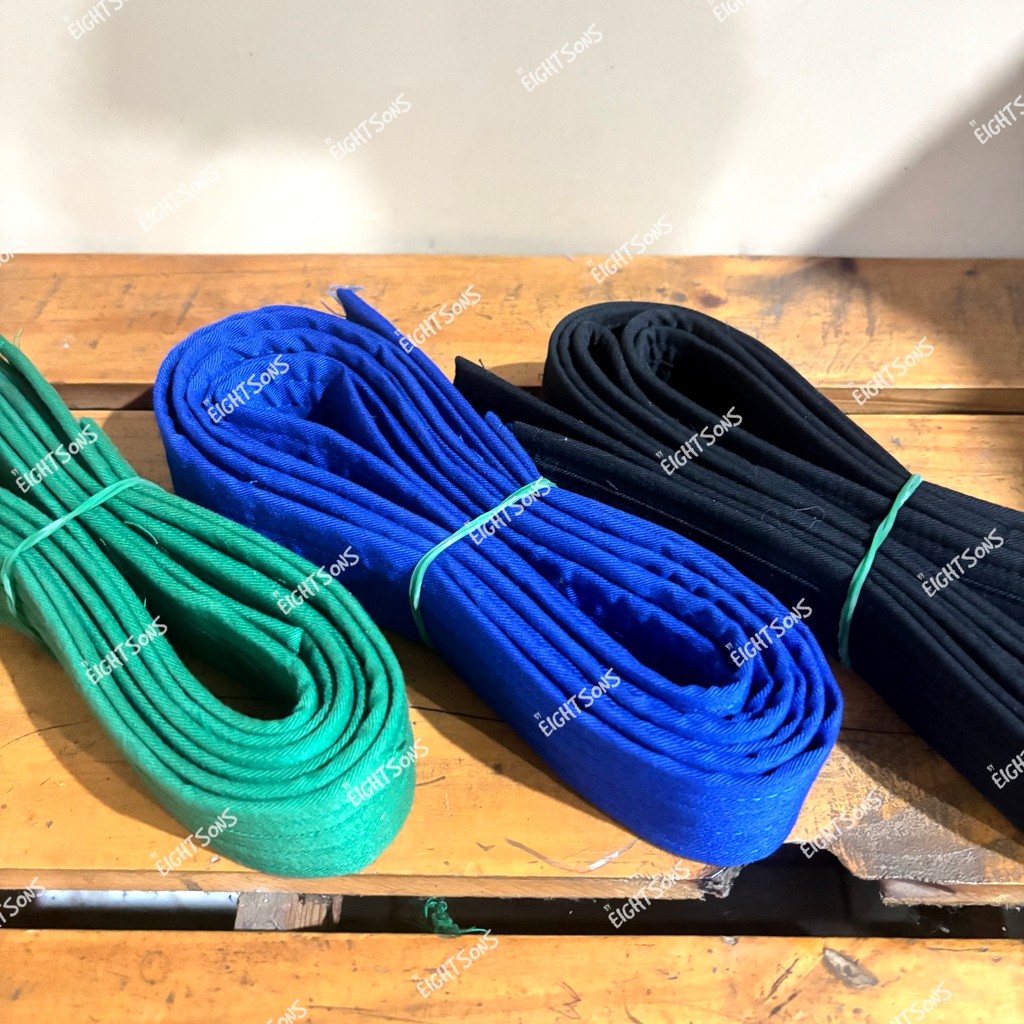 SABUK PENCAK SILAT FULL KAIN POLOS LEBAR 5CM / SABUK BELADIRI / SABUK SILAT