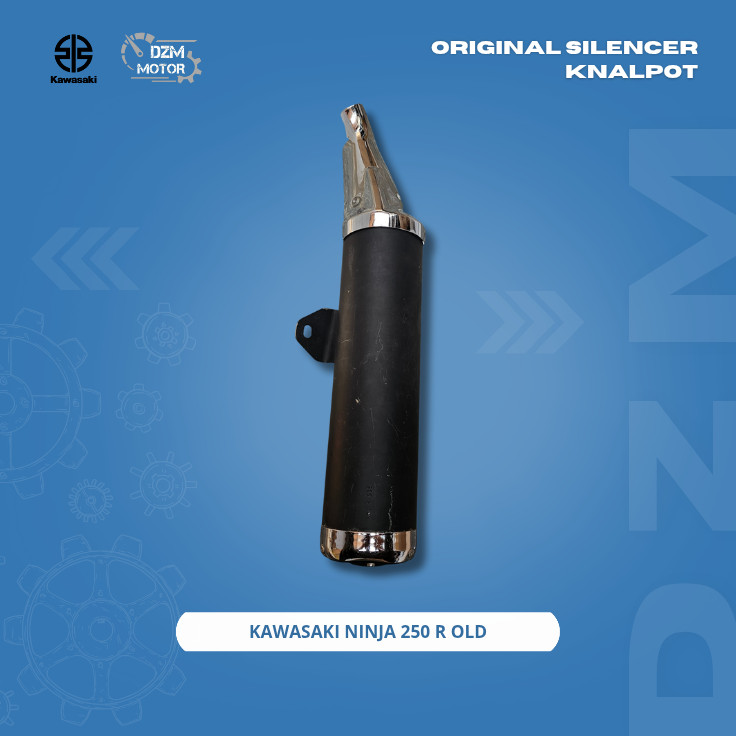 Original Silencer Knalpot Kawasaki Ninja 250 R Old