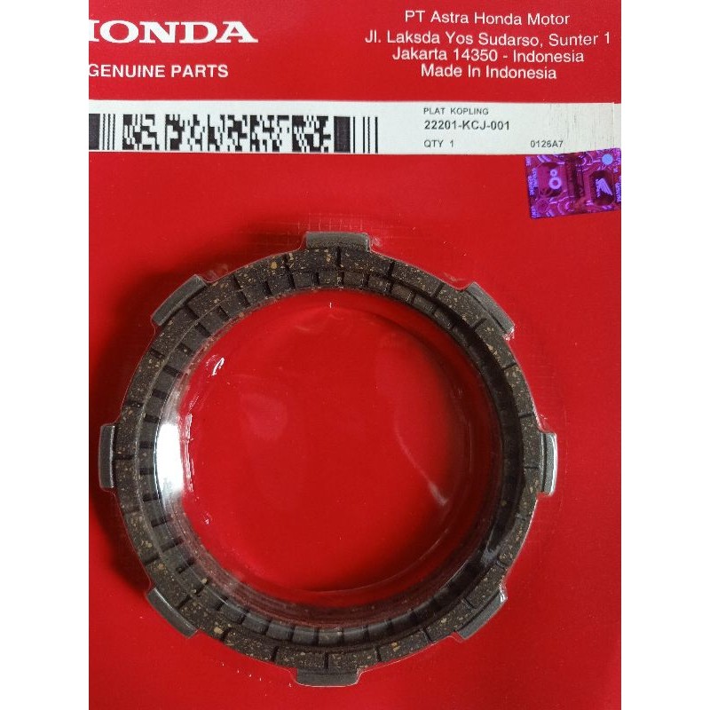 PLAT KOPLING/KAMPAS KOPLING HONDA TIGER (KCJ) ORI AHM