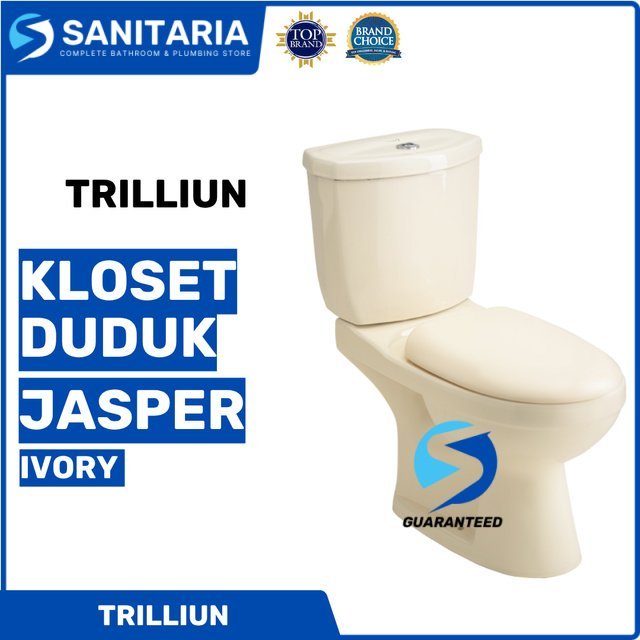 Kloset Duduk Jasper Ivory Trilliun