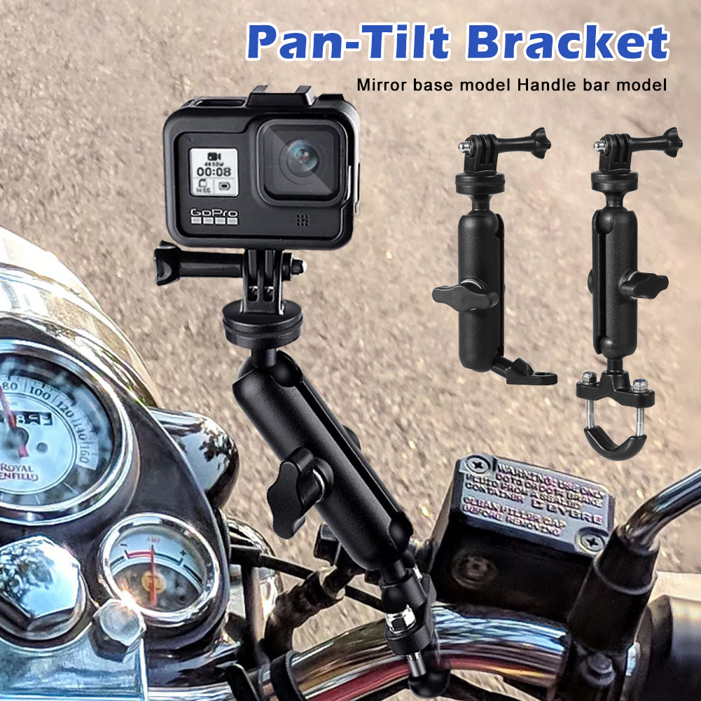 MS Braket GoPro Holder Kamera Motor Action Cam Putar 360 Derajat