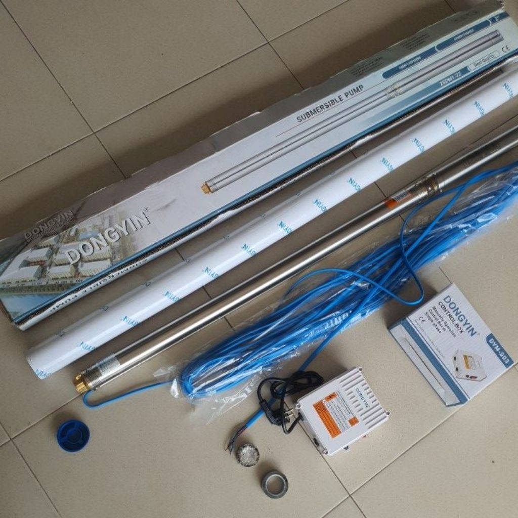 Pompa Air Celup Pompa Satelit 2inc 250watt Cap 30mtr 0,33HP  / Cap 40mtr 0,5HP Nasional MC Dabavon