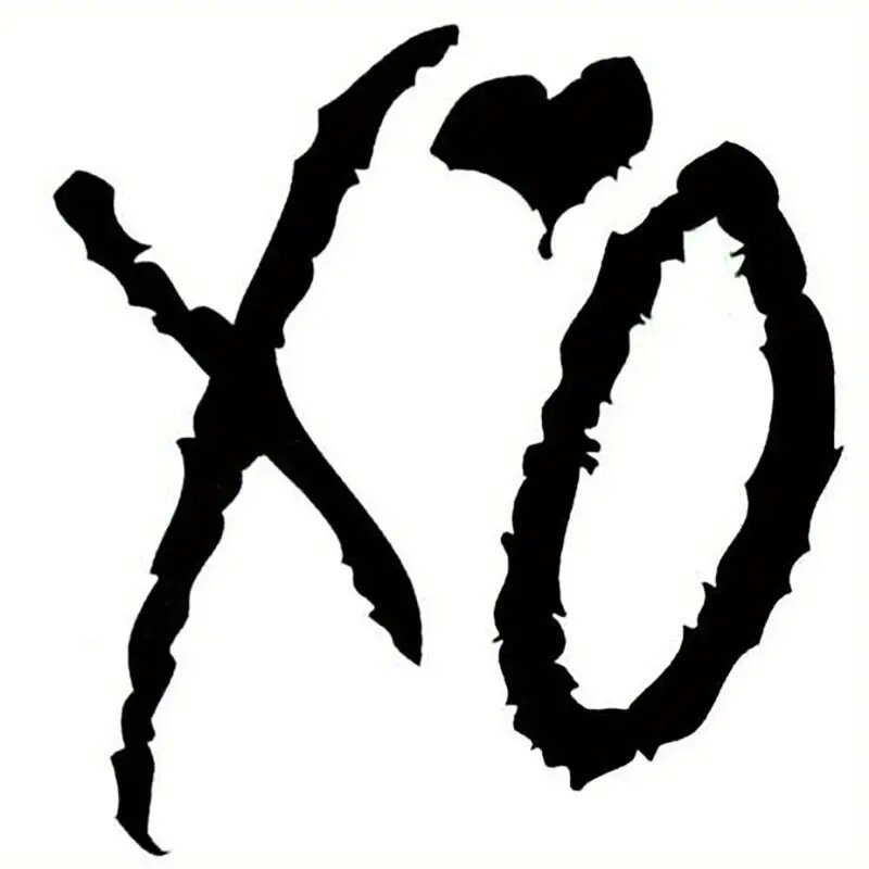 Stiker Sepeda XO Stickers about XO Weekend Cuddle And Kiss Style, Personality