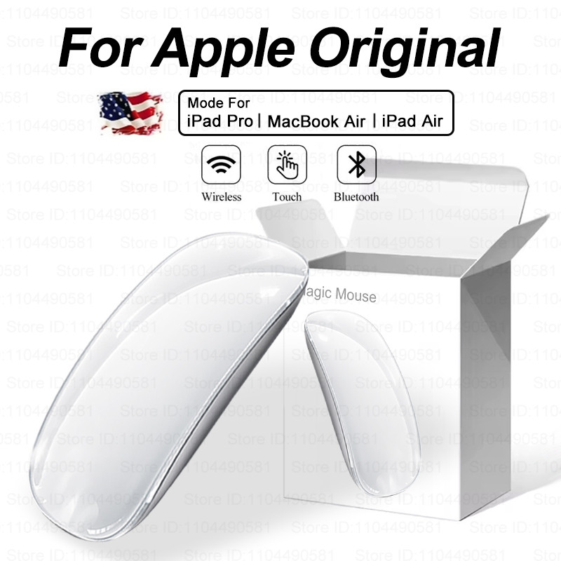 Original Wireless Bluetooth 5.0 Magic Mouse For Apple Macbook Pro Air Microsoft Laptop Mac Tablet PC