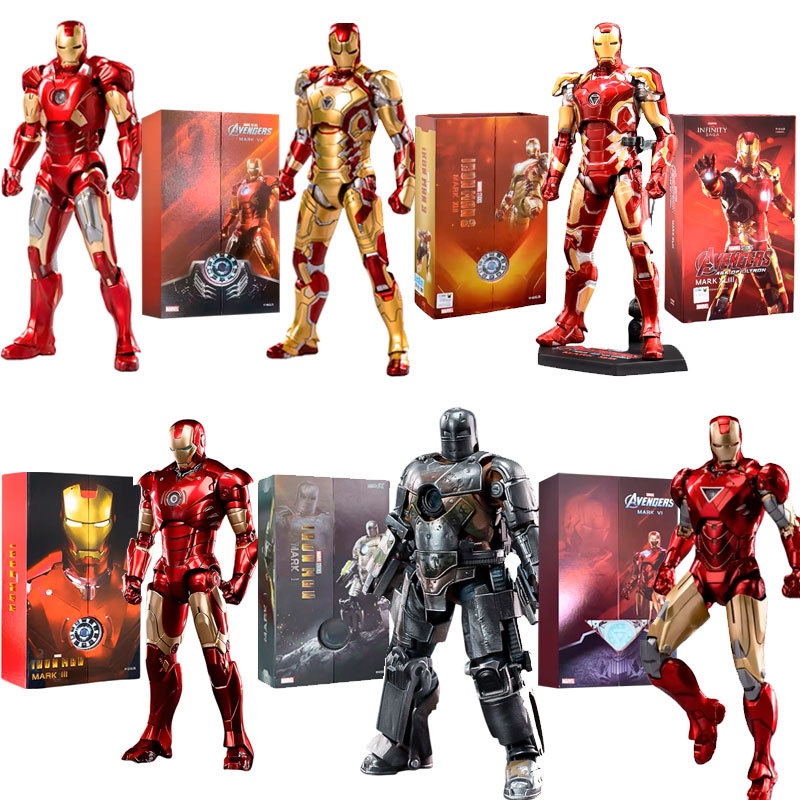 ZD Original Iron Man Legends Mk42 War Machine MK1 MK2 MK3 MK4 MK5 MK6 MK7 Spider Man Avengers Infini