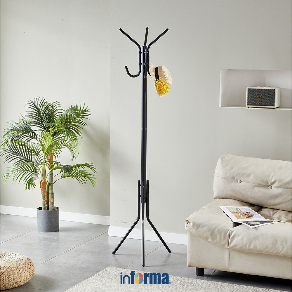 Informa Roger Gantungan Pakaian Stand Hanger Gantungan Baju Berdiri Clothes Organizer Standing Cloth