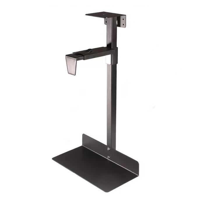 Rak CPU Gantung Meja Dinding CPU Komputer Stand Aluminium Minimalis Universal / Tray CPU Komputer Ga