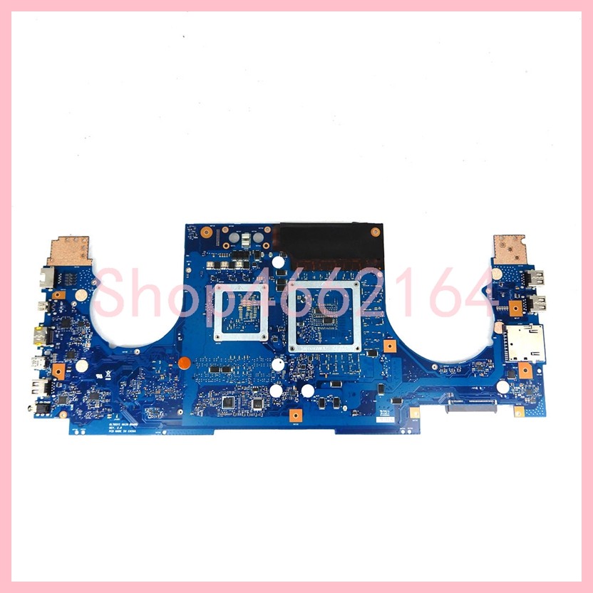 GL702VI With i7-7700HQ CPU GTX1080-V8G GPU Notebook Mainboard For ASUS ROG GL702V GL702VI S7V S7VI L