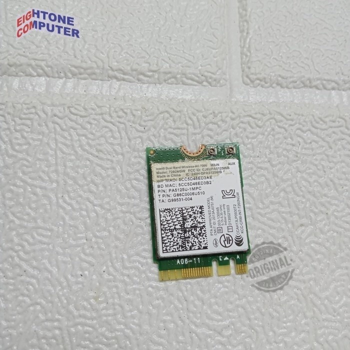 Wificard Wifi Toshiba Portege Z30-A dynabook R634 R634/M