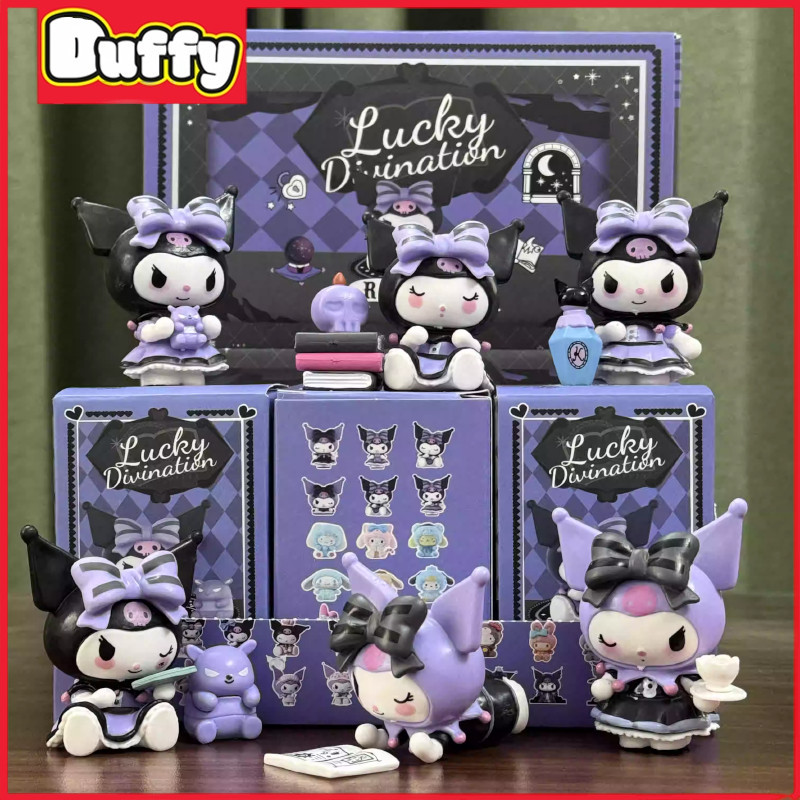 Duffy Toys Blind Box / Kotak Buta Divinasi Meilidipa Chia Anime Gadis Kecil Lucu Kartun Model Akseso