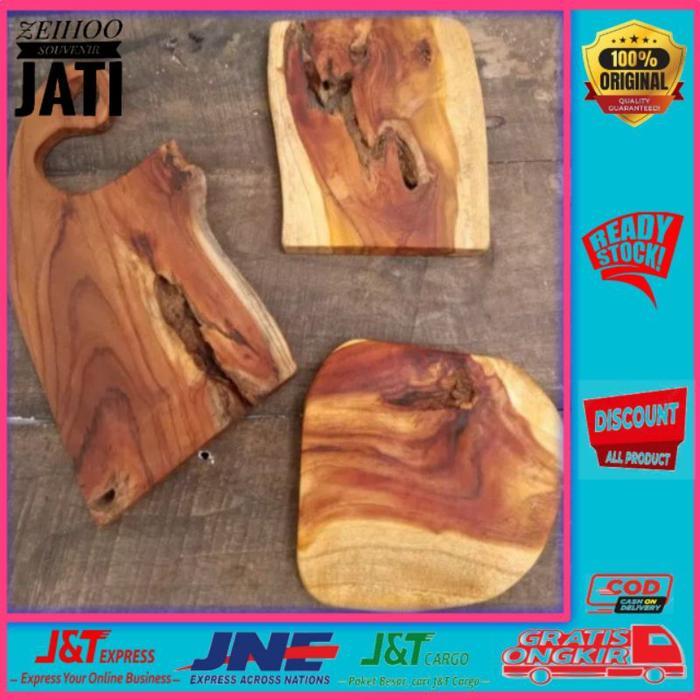 Talenan Rustic Kayu Jati Propsfoto