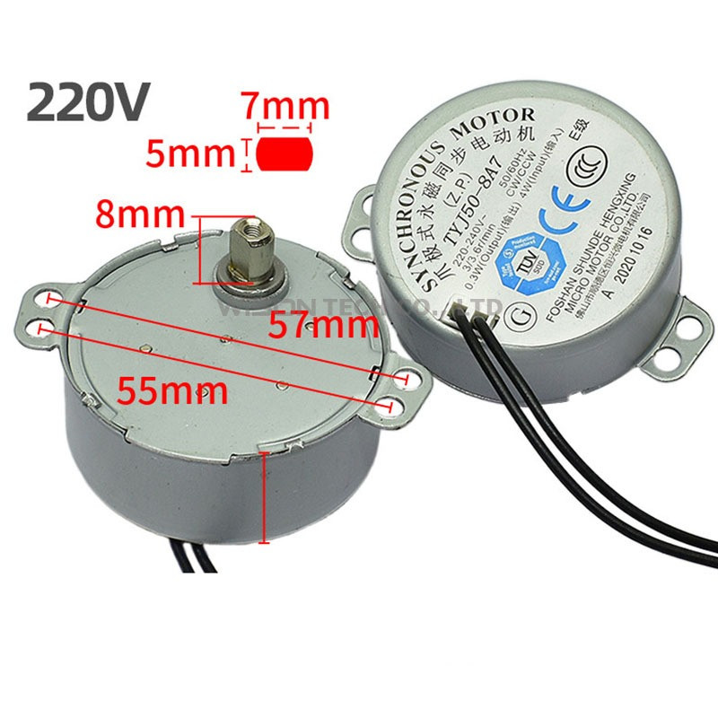 Electric fan wall fan table fan tower fan rocker TYJ50-8A7 claw pole permanent magnet flat mouth rou
