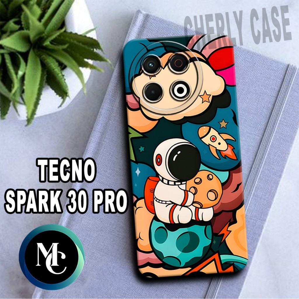 CC35/ Softcase karet lentur untuk TECNO SPARK 30 PRO/Motif LUCU/case TECNO SPARK 30 PRO/kesing TECNO