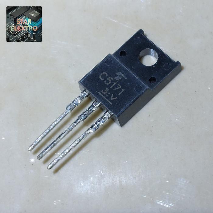 C5171 To-220f 2SC5171 Toshiba Transistor NPN 180V 2A 20W 2SC 5171 TERBAIK...