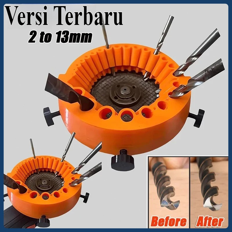 Pengasah Mata Bor Elektrik, Alat Asah Bor Multifungsi, Grinder Mata Bor 2-13mm, Mesin Asah Bor Porta