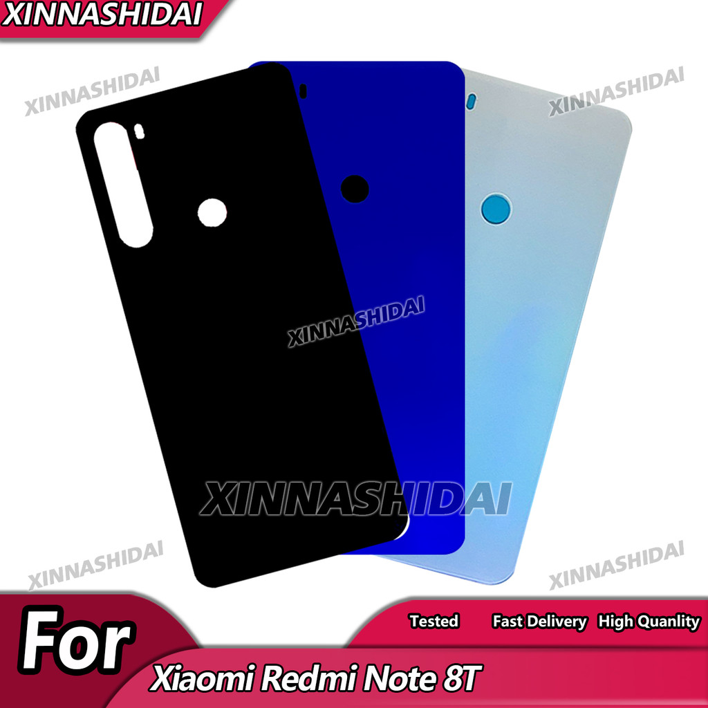 For Xiaomi Redmi Note 8T Back Battery Cover Rear Panel Housing Case Replacement Repair Parts For Red