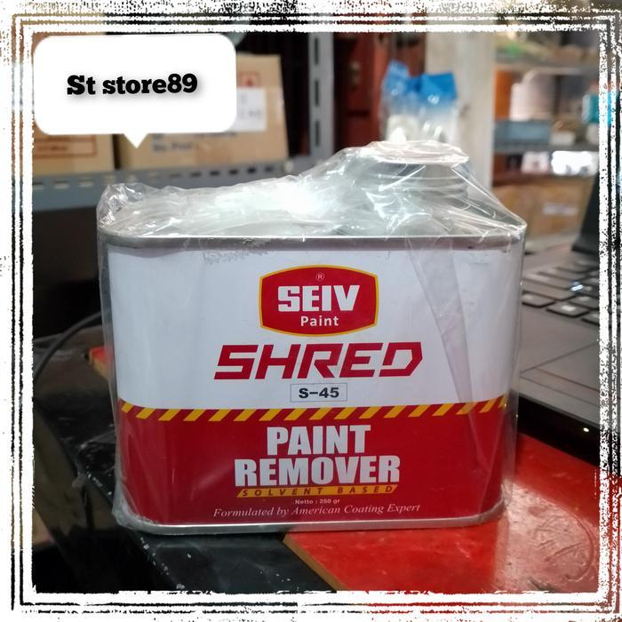 Ready Paint Remover Seiv Shred Paint Remover S-45 Penghapus Cat Seiv 250gram SEIV SHRED PENGELUPAS P