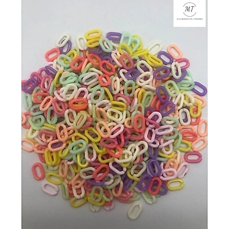 10gr Mote Rantai Kait Plastik Kotak Kait