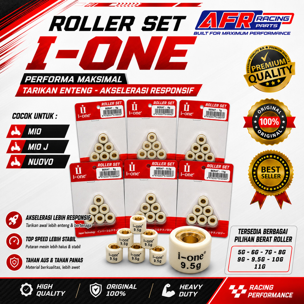 ROLLER ROLER I ONE MIO J SPORTY SMILE SOUL FINO X RIDE NOUVO MURAH JAPAN TECHNOLOGY ROLLER RACING