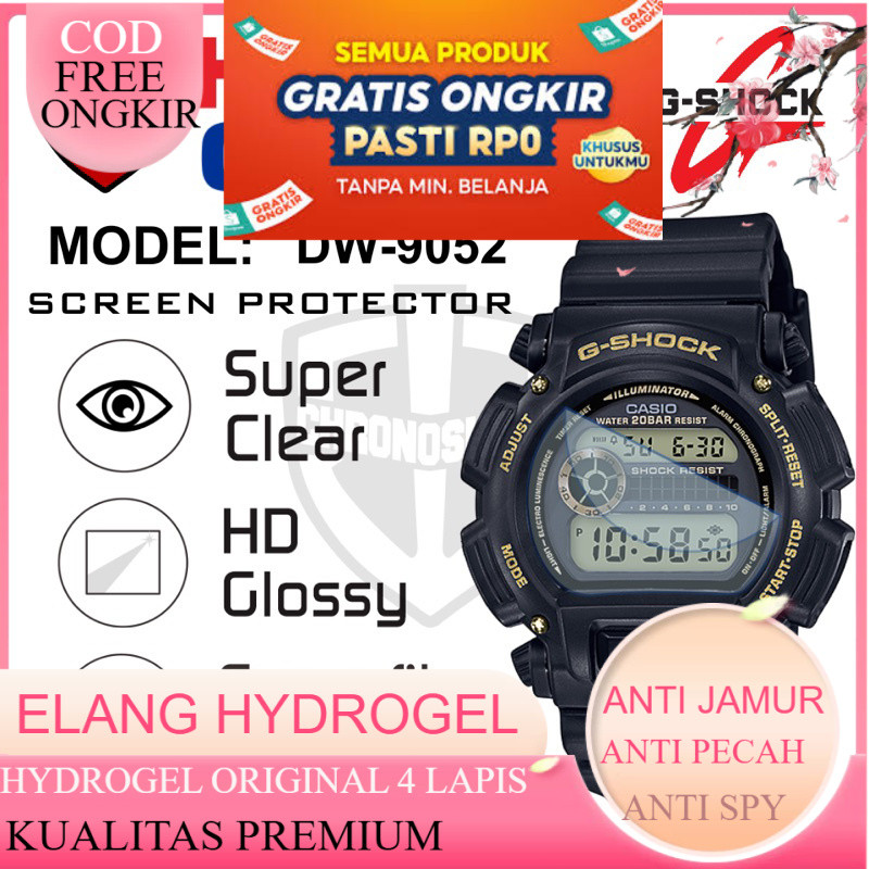 Antigores Jam Tangan Casio G-Shock DW 9052 DW9052 Hydrogel