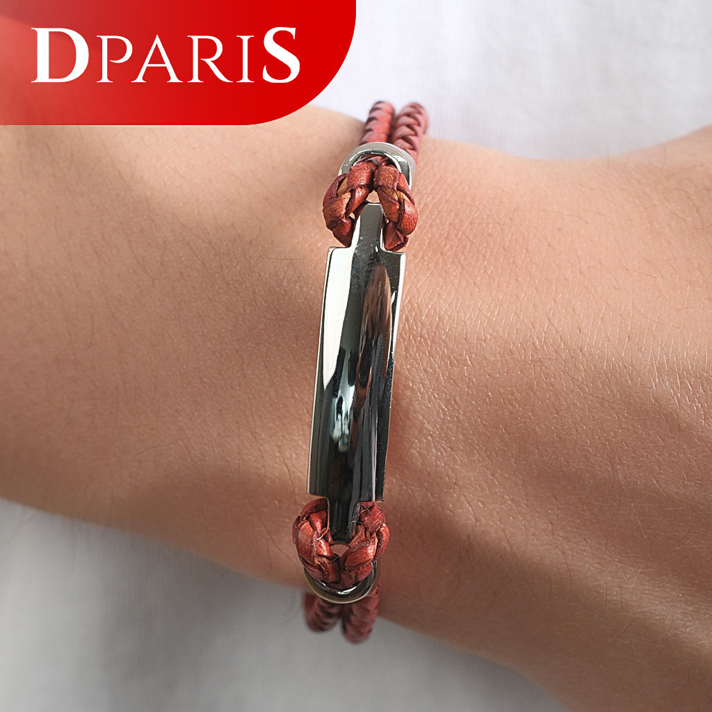 DPARIS  Gelang Tangan Raven Kulit TKI161