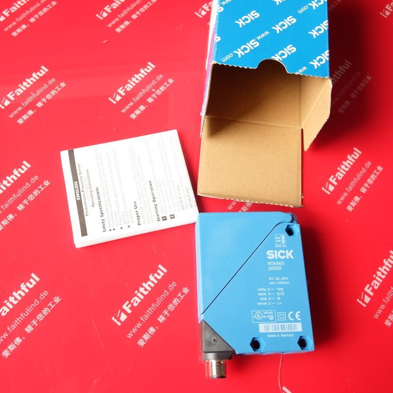 Sick WT34-B410 photoelectric sensor 1019229