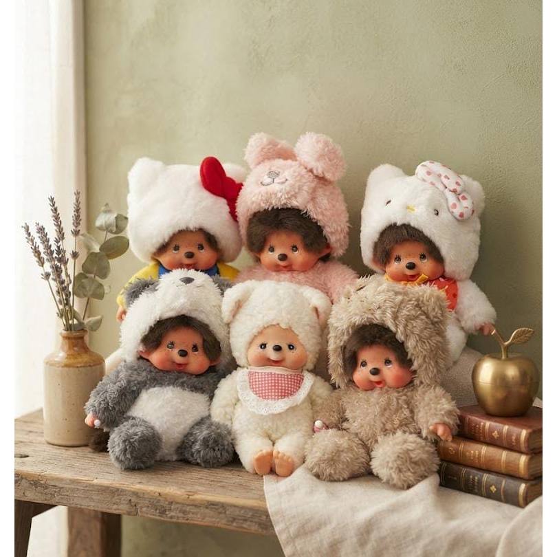 Boneka Monchhichi Sekiguchi Japan Original